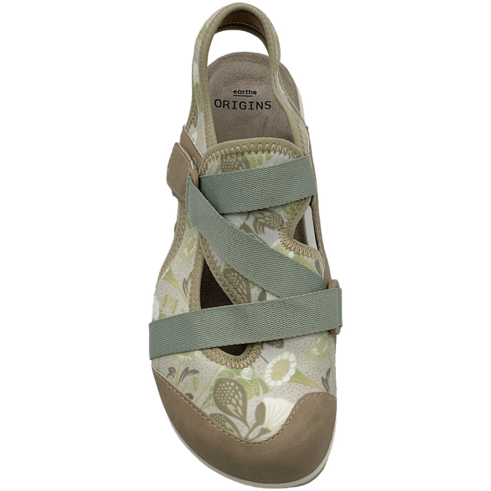 Earth Origins Closed-Toe Sport Sandals Stacy Floral - Medium - Picture 3 of 4